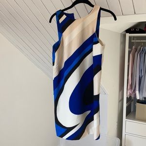 Milly Swirl Print Mod Style Dress. Size 4